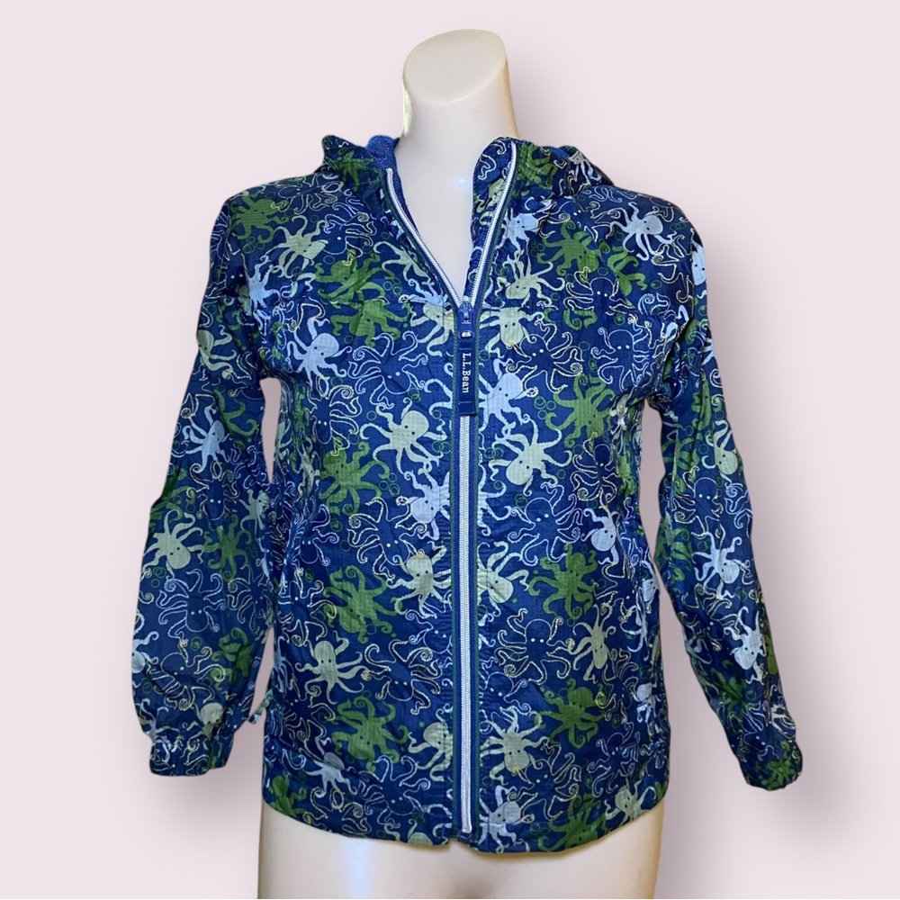 Vintage 90s L.L. Bean Octopus Jacket – Rare Nautical Theme - Picture 6 of 13